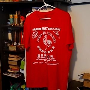 Sriracha Hot Sauce Tee Shirt by Sriracha